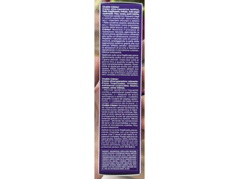 Bioderma Cicabio Anti-Scar Marks Ultra-Repairing Soothing Cream, 1.3 fl oz/40 mL
