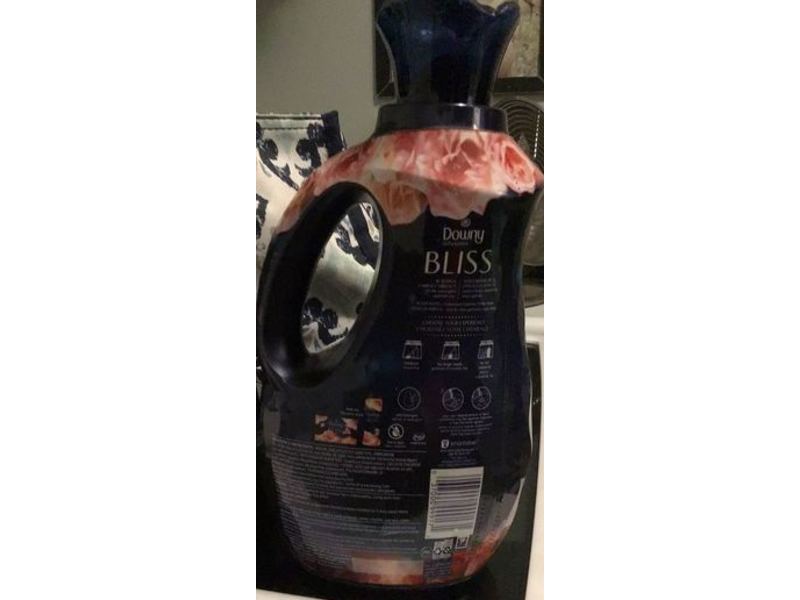 Downy Liquid Fabric Conditioner, Infusions Bliss, Sparkling Amber & Rose, 48 fl oz/0.96 L