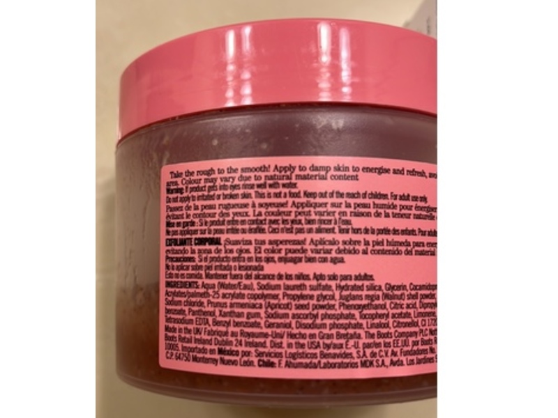 Soap & Glory Simply The Boost Exfoliating Body Scrub, Grapefruit & Rhubarb, 300 mL