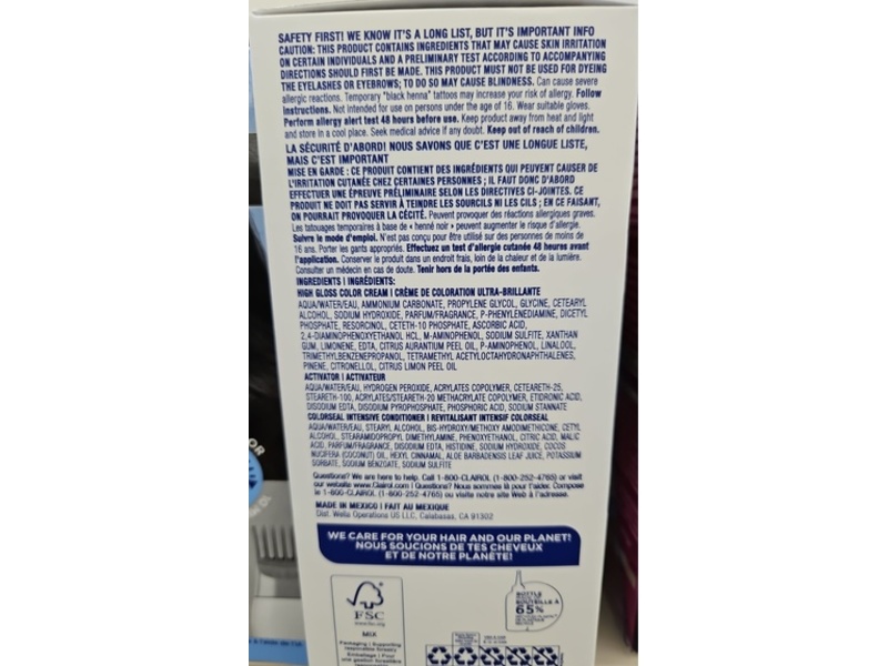 Clairol Nice'n Easy 10 Hair Color Kit, 4 Dark Brown, 1 Application