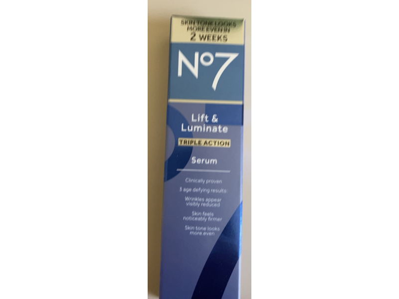 No7 Lift & Luminate Triple Action Face Serum, 50 mL
