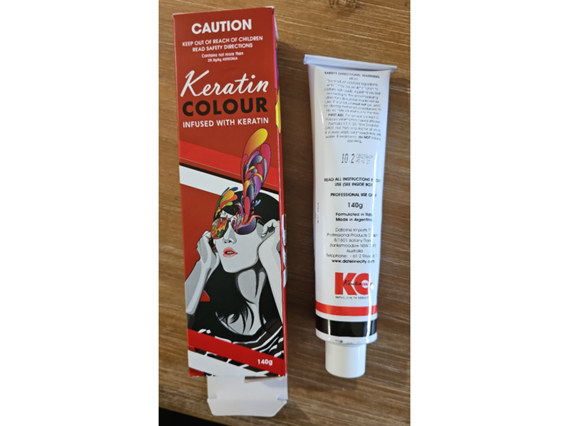 Keratin Colour Permanent Color, Lightener Iridescent, 140 g