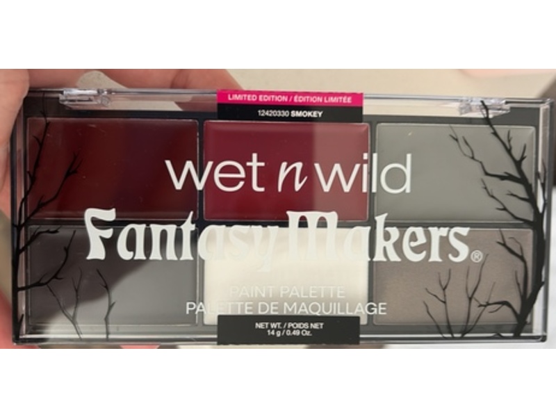 Wet n Wild Fantasy Makers Paint Palette, Smokey, 0.49 oz/14 g