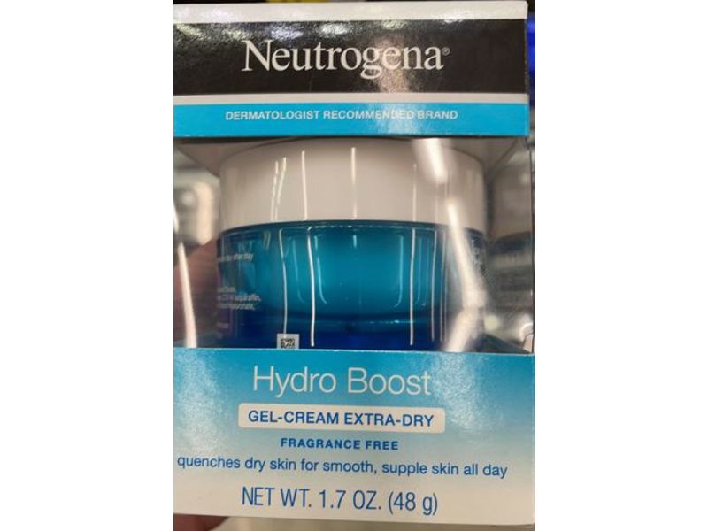 Neutrogena Hydro Boost Gel-Cream, Extra-Dry, 1.7 oz/48 g