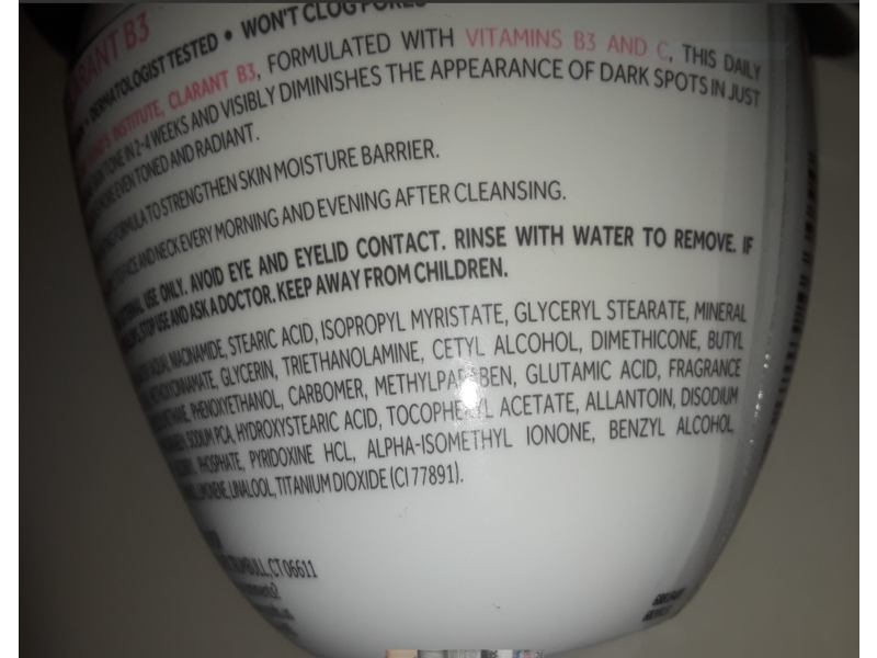 Pond's Clarant B3 Dark Spot Correcting Cream, 7 oz (200 g)