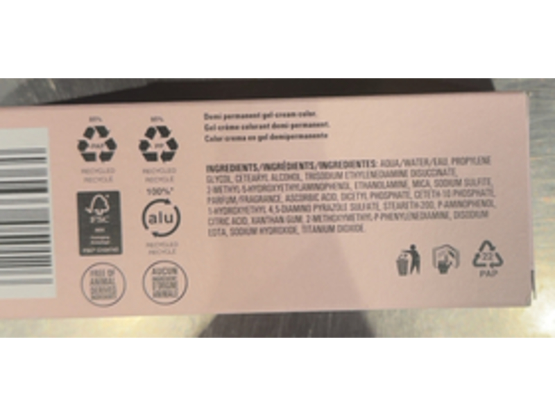 Wella Professionals Shinefinity Zero Lift Glaze, 08/34 Light Blonde Gold Red, 2 oz/57 g