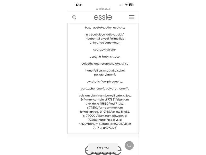 Essie Glitter Nail Polish, 275 A Cut Above, 13.5 mL