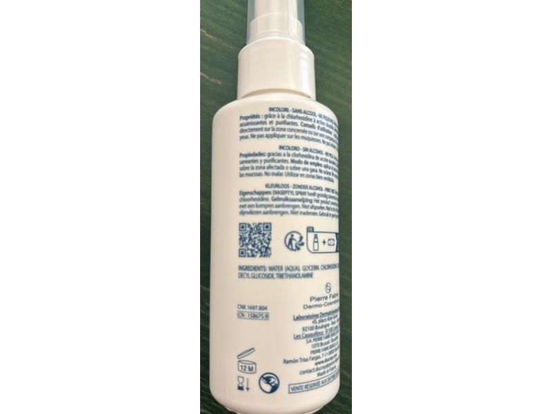 Ducray Diaseptyl Spray, 125 mL