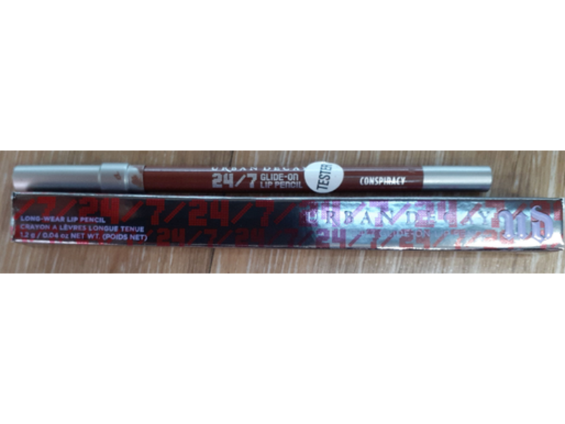 Urban Decay 24/7 Glide On Lip Pencil, Conspiracy, 0.04 fl oz/1.2 g