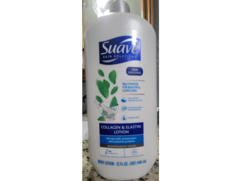 Suave Collagen & Elastin Body Lotion, 32 fl oz/946 mL