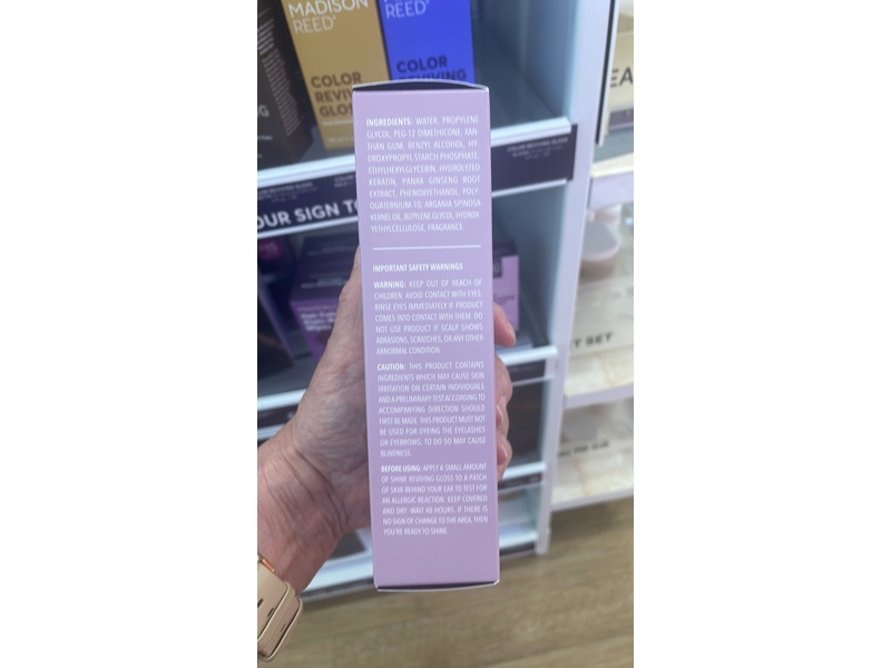 Madison Reed Glassa Reviving Gloss, Clear Shine, 4 fl oz/118 mL