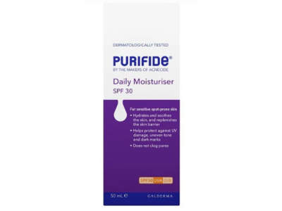 Galderma Purifide Daily Moisturiser, SPF 30, 50 mL