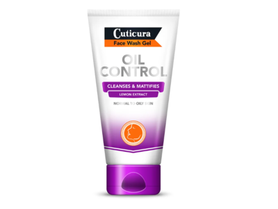 Cuticura Face Wash Gel, Lemon Extract, 5.07 fl oz/150 mL