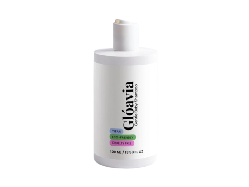 Gloavia Gentle Baby Shampoo, 13.53 fl oz/400 mL