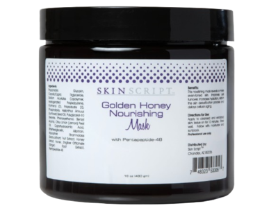 Skin Script Nourishing Mask, Golden Honey, 16 oz/480 g