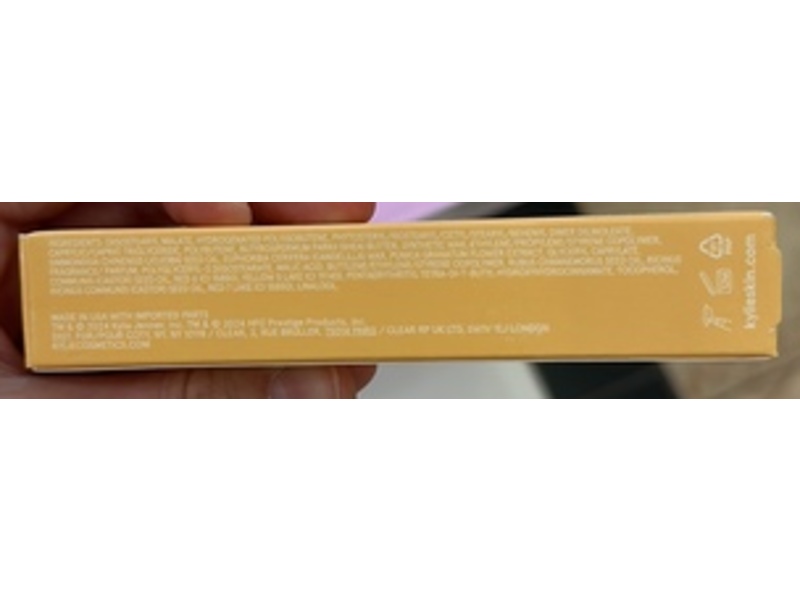 Kylie Skin Lip Butter, Peach Mango, 0.35 oz/10 g