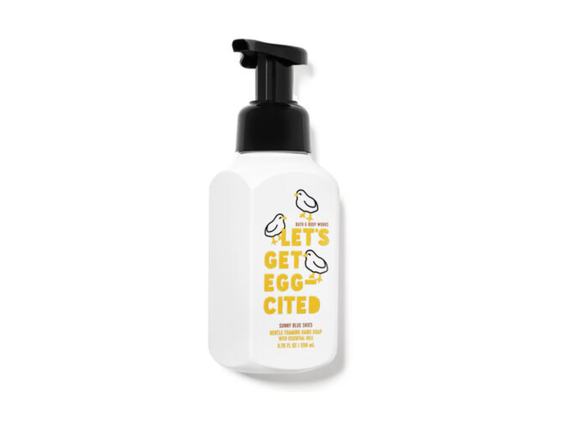 Bath & Body Works Let's Get Eggcited Gentle Foaming Hand Soap, Sunny Blue Skies, 8.75 fl oz/259 mL