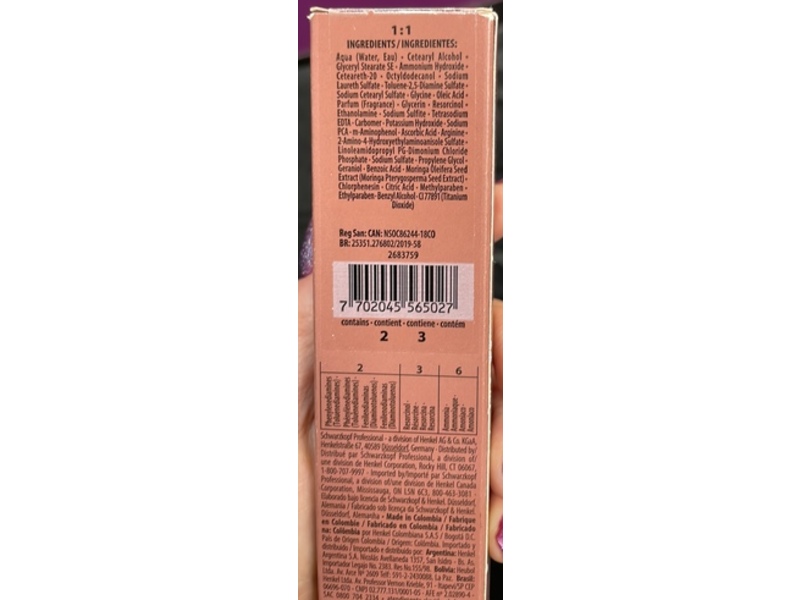 Schwarzkopf Professional Igora Color10 Permanent Color Creme, 7-1 Medium Blonde Cendre, 2.1 oz/60 g