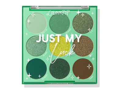Colourpop Eyeshadow Palette, Just My Luck, 0.3 oz/9.00 g