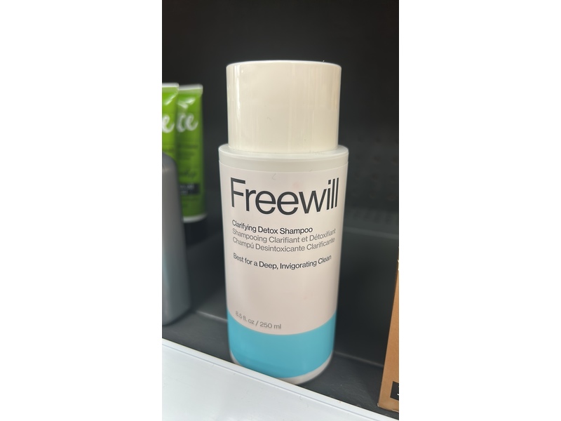 Freewill Clarifying Detox Shampoo, 8.5 fl oz/250 mL