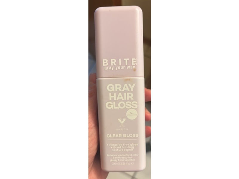 Brite Gray Hair Gloss, 3.38 fl oz/100 mL