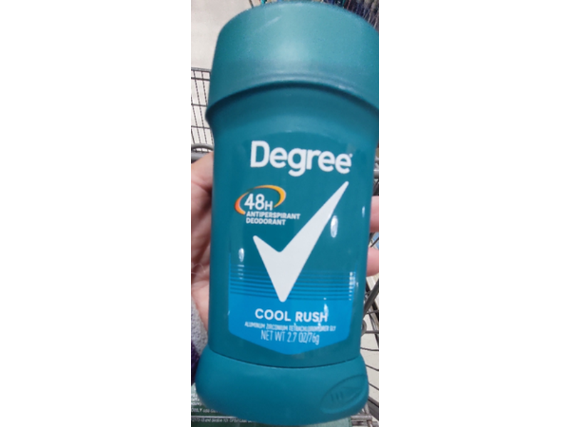 Degree Original Antiperspirant Deodorant, Cool Rush, 2.7 OZ/76 G