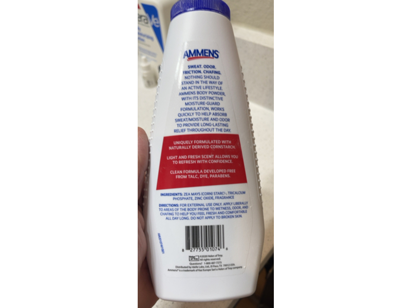 Ammens Body Powder, Original, 11 oz/311 g