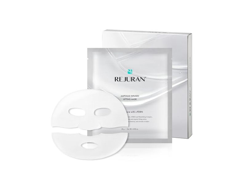 Rejuran Ampoule Infused Lifting Mask, c-PDRN, 0.98 oz/28 g, Pack Of 4