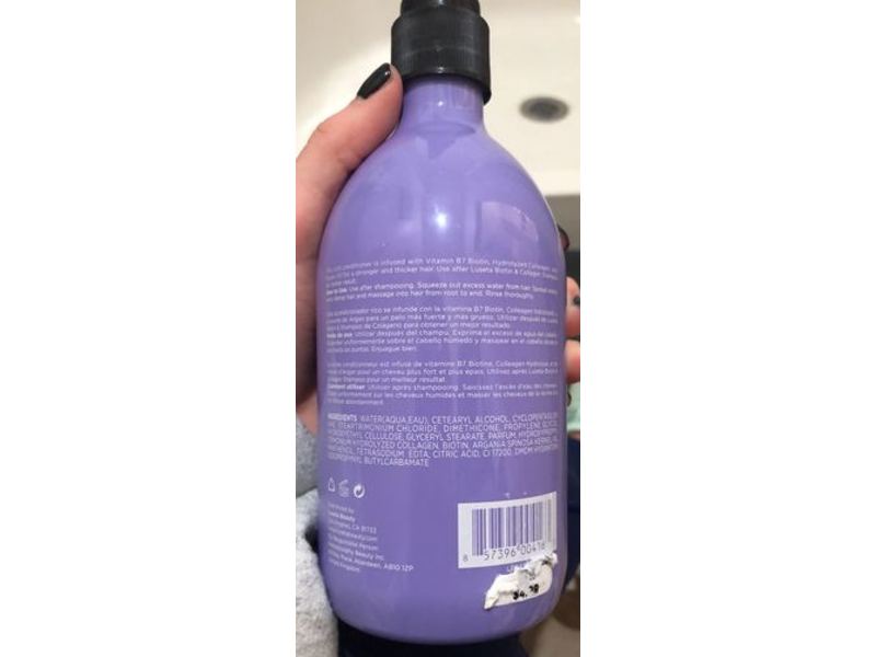 Luseta Conditioner, Biotin & Collagen, 16.9 fl oz/500 mL