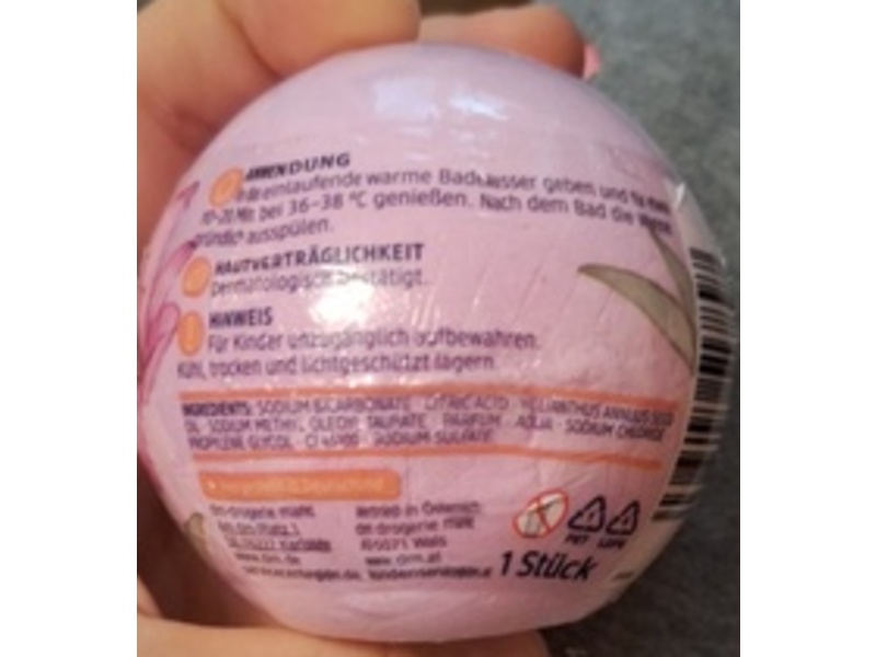 dm Balea Bath Bomb, Positive Mind, 170 g