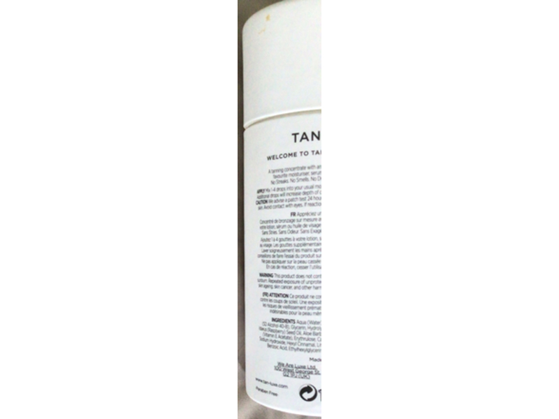 Tan-Luxe The Face Anti-Age Rejuvenating Self-Tan Drops, Light/Medium, 1.01 fl oz/30 mL