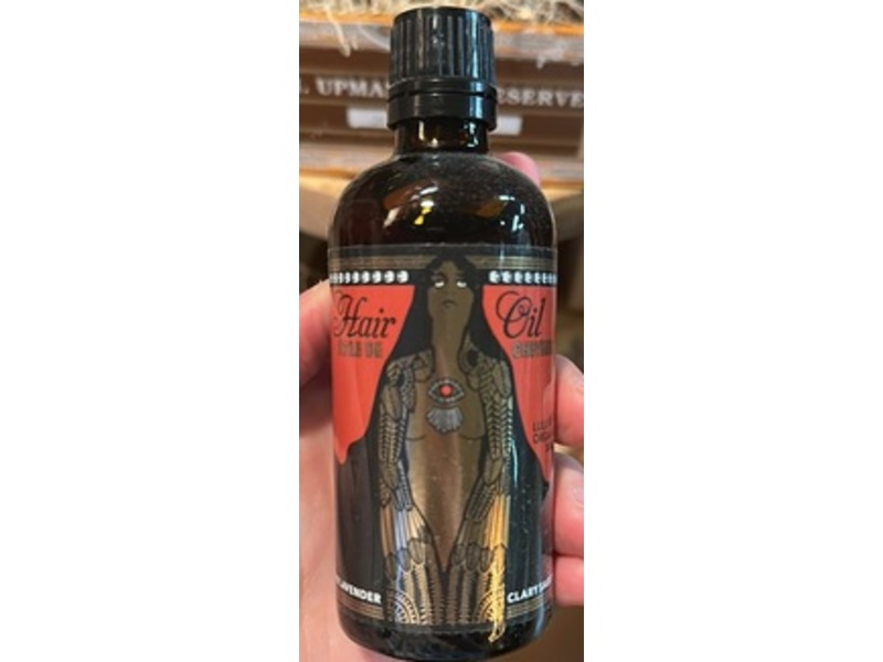 Lulu Organics Hair Oil, Lavender & Clary Sage, 3.4 oz/100 mL