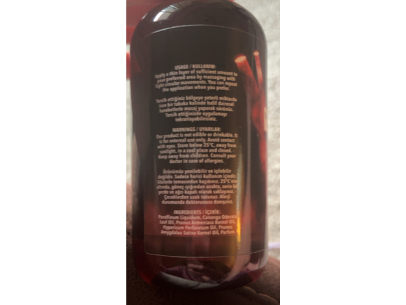 Touch Aromatherapy Relaxing Romantic Massage & Spa Oil, 8.15 fl oz/250 mL