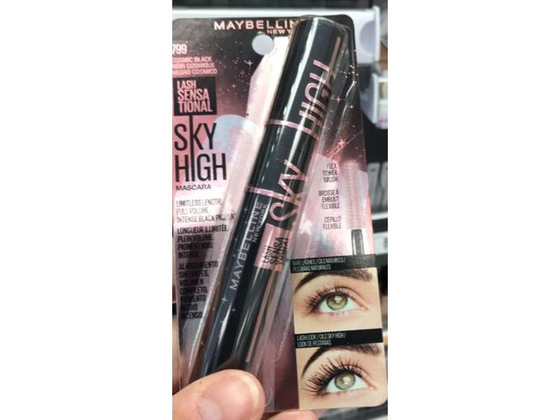 Maybelline New York Sky High Mascara, Cosmic Black, 0.24 fl oz/6 mL