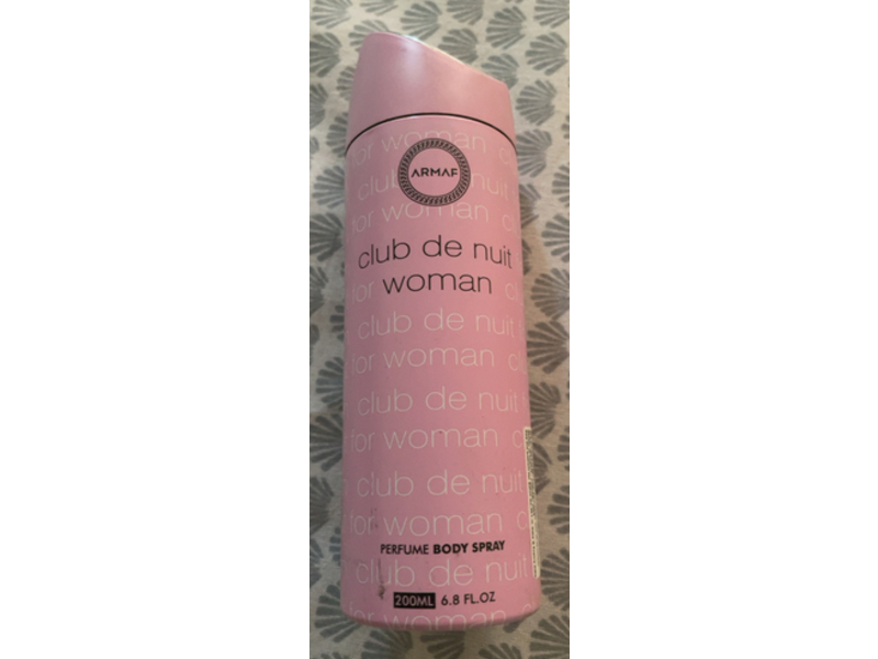 Armaf Club De Nuit Perfume Body Spray, 6.8 fl oz/200 mL