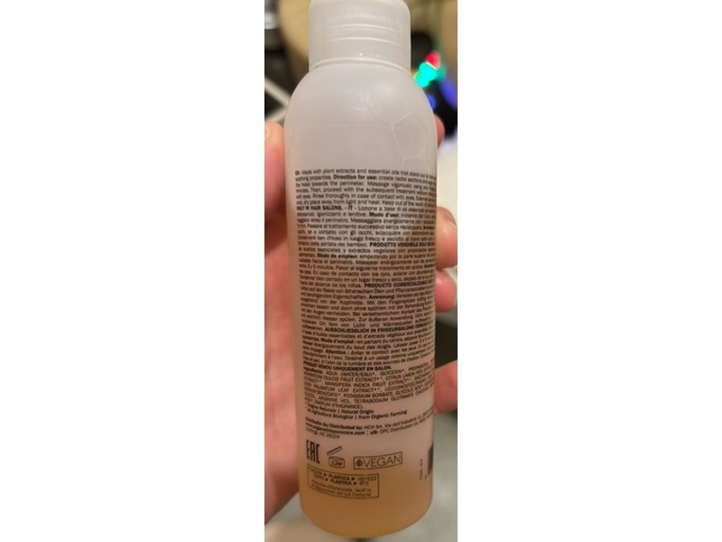 Organethic Pure Care Wellness Detoxifying Pre-Shampoo Lotion, 4.22 fl oz/125 mL