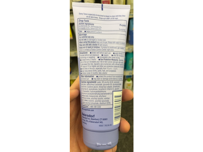 Coppertone Every Tone Sunscreen Lotion, SPF 50, 7 fl oz/207 mL