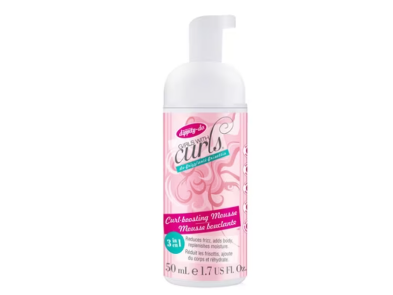 Dippity Do Girls With Curls Curl-Boosting Mousse, 1.7 fl oz/50 mL