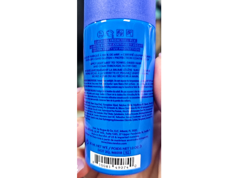 R+Co Bleu Smooth & Seal Blow Dry Mist, 1.0 oz/30 mL