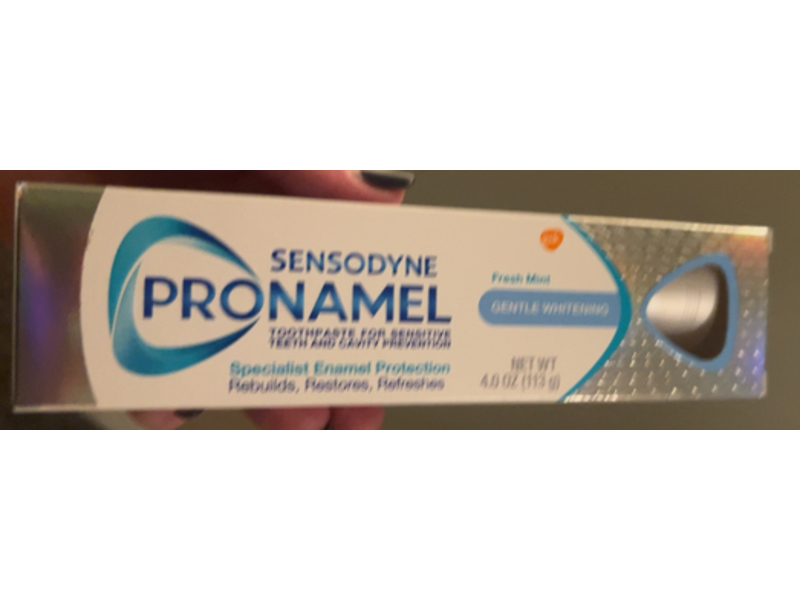 Sensodyne Pronamel Gentle Whitening Toothpaste, Fresh Mint, 4.0 oz/113 g, Pack Of 3
