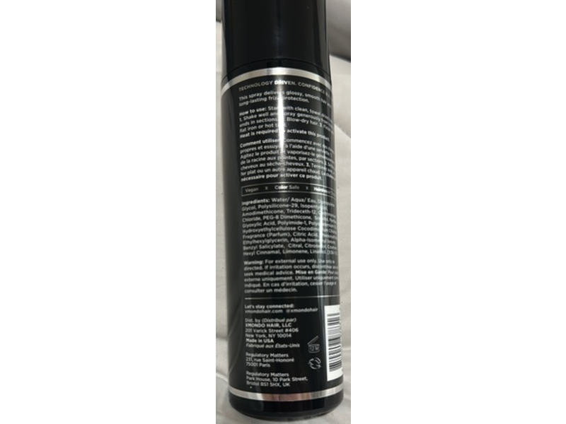 XMONDO Super Gloss Ultra Frizz Defense Spray, 6.7 fl oz/200 mL