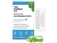 The Humble Co. Advanced Whitening Strips, Soft Mint Flavor Aloe Vera, 28 Count - thumbnail 1