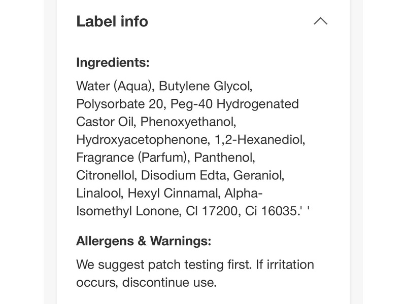 Mcobeauty Cheek & Lip Stain 2-In-1 Liquid Tint, Rosy Red, 0.16 fl oz/5 mL