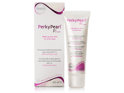 Synchroline PerkyPearl Brightening Booster Day Cream, SPF 15, 50 mL