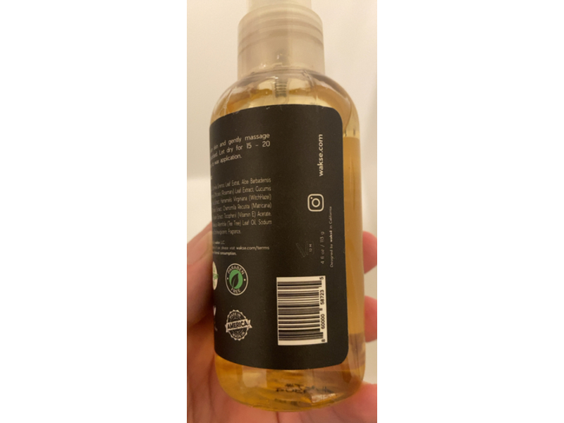 Wakse Clarifying Pre-Wax Spray, Maracuja Orange, 4 fl oz/113 g