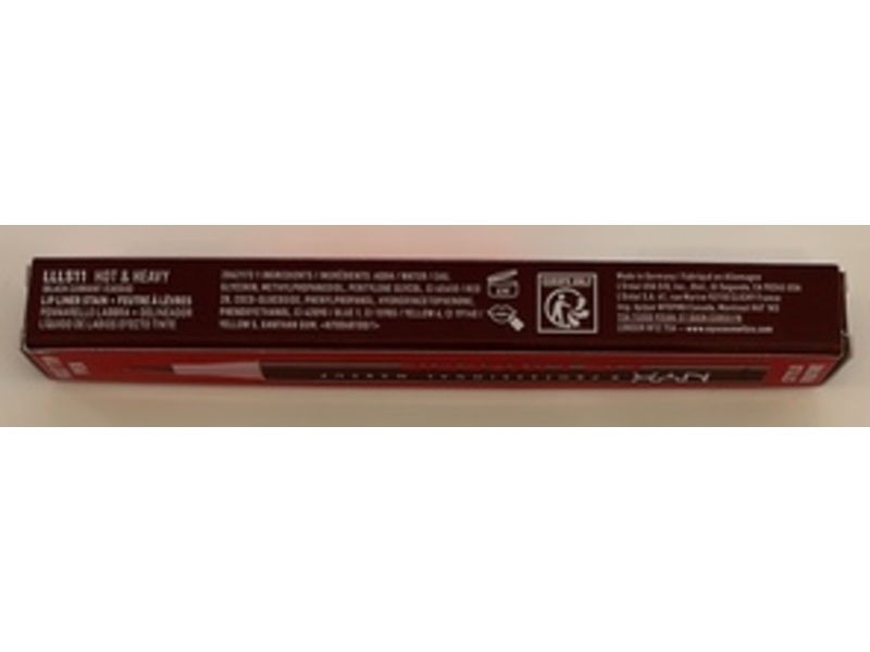 NYX Professional Makeup Lip Lingerie Lip Liner Stain, Hot & Heavy, 0.03 fl oz/1 mL