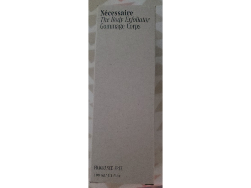 Necessaire The Body Exfoliator, Fragrance Free, 6.1 fl oz/180 mL
