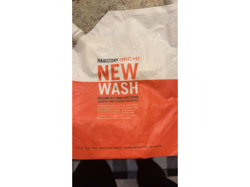Hairstory (Rich) New Wash, 32 fl oz/946 mL