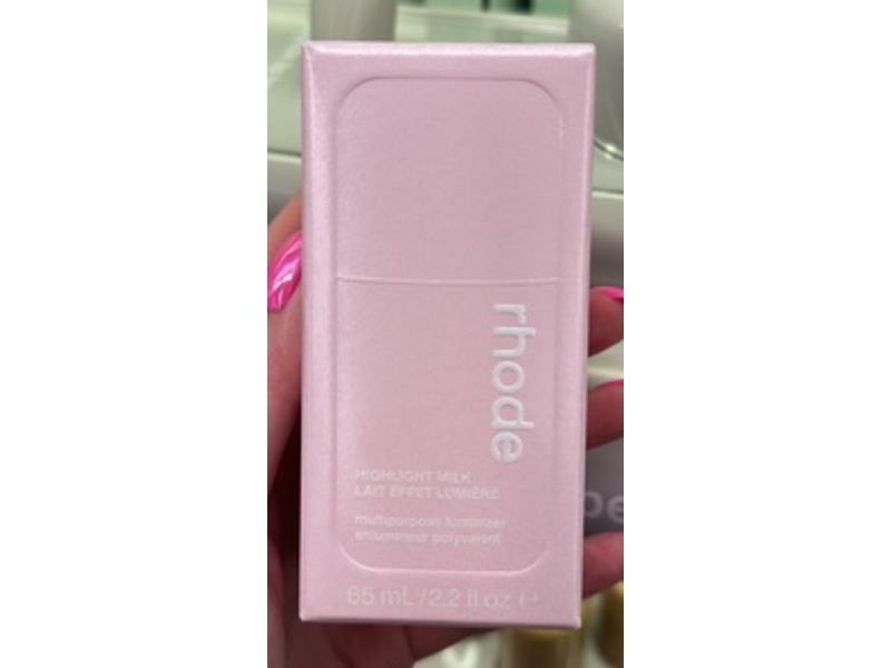 Rhode Multipurpose Luminizer, Highlight Milk, Pearly Pink, 2.2 fl oz/65 mL