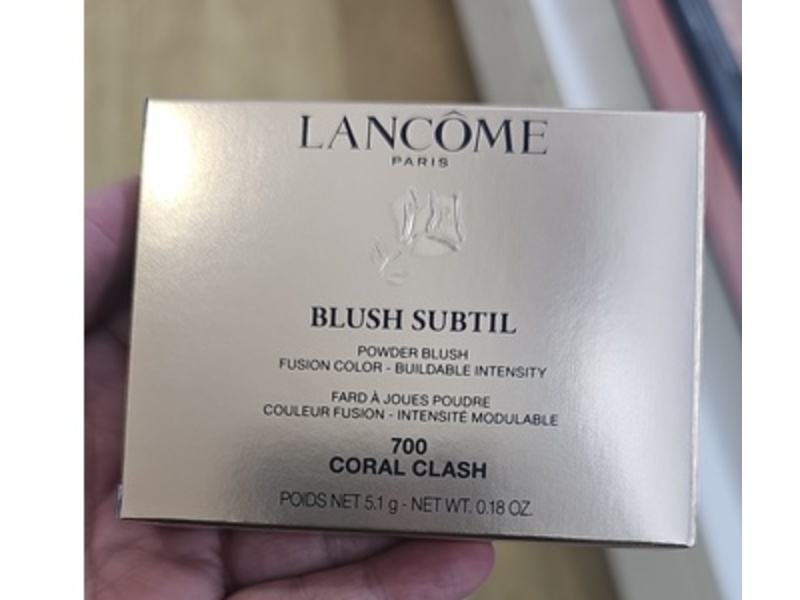 Lancôme Blush Subtil Powder Blush, 700 Coral Clash, 0.18 oz/5.1 g